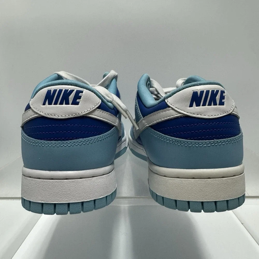 Brand New Nike Dunk Low Retro ARGON DM0121-400 White Blue Shoes Men's Size 9.5